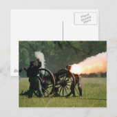 Het Kanon van de Burgeroorlog Briefkaart (Voorkant / Achterkant)
