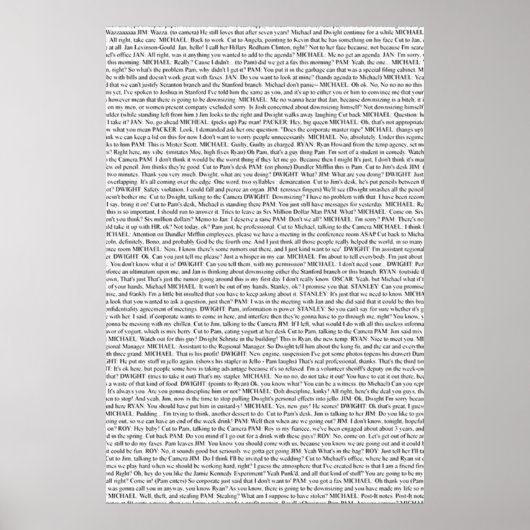 Het Kantoor-script voor pilootisolatie Poster (Voorkant)