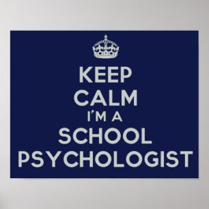 Het Kantoor van Calm School Psycholoog Poster