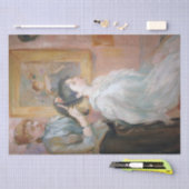 Het kapsel (door Berthe Morisot) Tissuepapier (Craft)