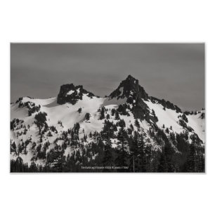 Het kasteel en Pinnacle Foto Afdruk