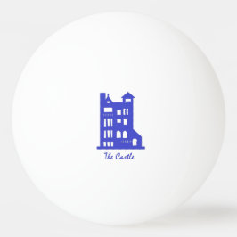 Het kasteel pingpongballen