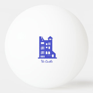 Het kasteel pingpongballen