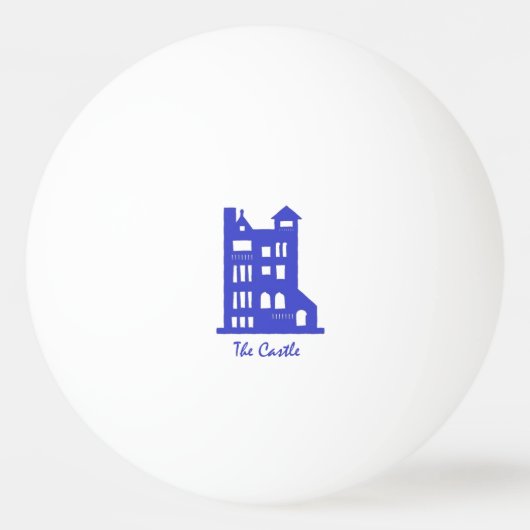 Het kasteel pingpongballen (Voorkant)