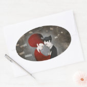 Het kasteel stickers (Envelop)