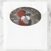 Het kasteel stickers (Tas)