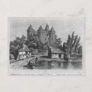 Het kasteel van Combourg Briefkaart