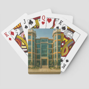 Het kasteel van Crystal Citadel Pokerkaarten