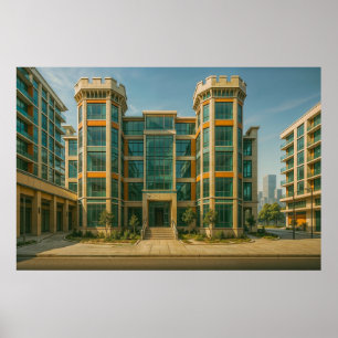 Het kasteel van Crystal Citadel Poster