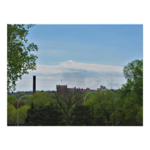"Het kasteel van kunstenaars" Fotoprint Foto Afdruk