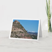 Het kasteel van Oud Domeño, Valencia, Spanje Kaart (Voorkant)