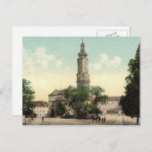 Het kasteel, Weimar, Thuringia, Duitsland Briefkaart (Voorkant / Achterkant)