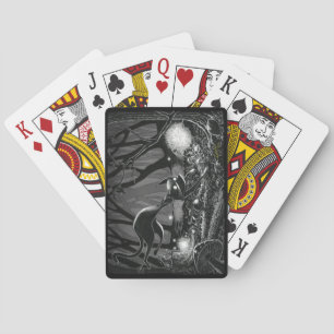 Het Kat van Boo verkiest een Zuivelspeelkaarten Pokerkaarten