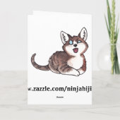 Het Kat van de klaver Kaart (Achterkant)