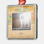 Het Kat van de kritieke Massa Metalen Ornament (Links)