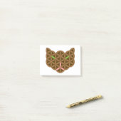 het kat van levensgesuikerde dieren . Middelgroot  Post-it® Notes (Op bureau)