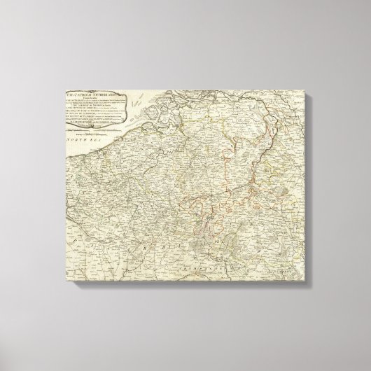 Het katholieke Nederland Canvas Afdruk (Voorkant)