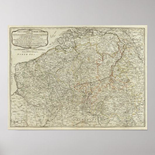 Het katholieke Nederland Poster (Voorkant)