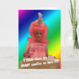 Het Katoen van Miz - de Cake van de Verjaardag Kaart