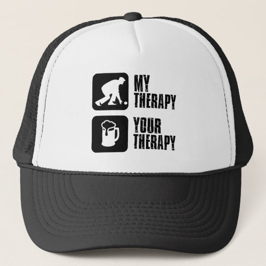 Het kegelenontwerp van het gazon trucker pet (Voorkant)