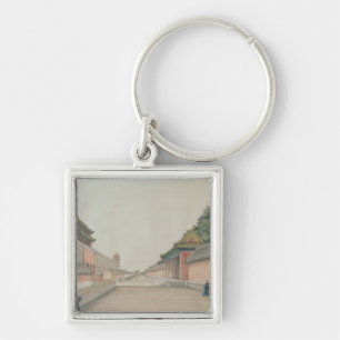 Het keiharde paleis in Peking Sleutelhanger