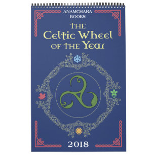 Het Keltische wiel van de kalender 2018