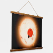 Het Kepler-16 systeem. Hangend Wandkleed (Gebogen)