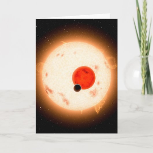 Het Kepler-16 systeem. Kaart (Voorkant)