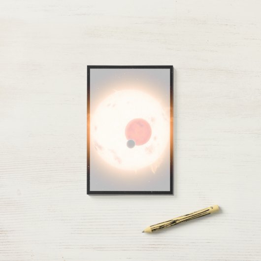 Het Kepler-16 systeem. Post-it® Notes (Op bureau)