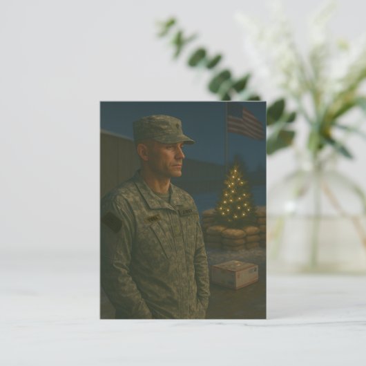 Het kerst Briefkaart | Je wordt herinnerd (Staand voorkant)