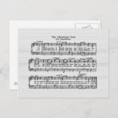 Het Kerstboom Song Briefkaart (Voorkant / Achterkant)
