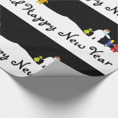 Het kerstcadeautje voor feestdagen cadeaupapier (Hoek)