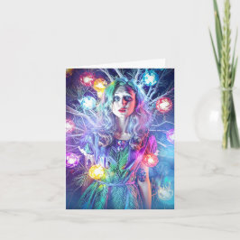 Het kerstfeest feestdagen kaart