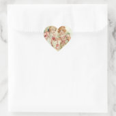 Het Kerstfeest - Francis Brundage Hart Sticker (Tas)
