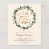 Het kerstfeest is de seizoensweddenschap (Voorkant)