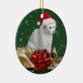 Het kerstfeest keramisch ornament (Rechts)