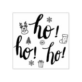 het kerstfeest 	rubberstempel (Afrduk)