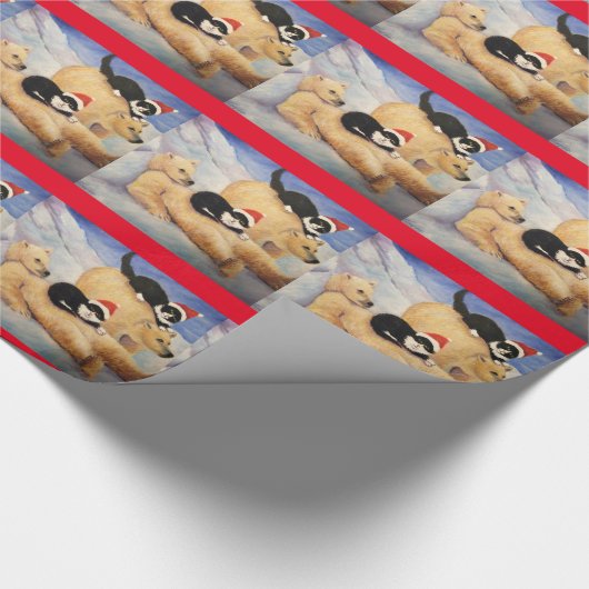 Het kerstinpakpapier van de Polar Express Cadeaupapier (Hoek)