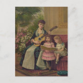 Het kerstlied feestdagenkaart (Voorkant)