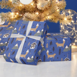 Het kerstpapier met flessenvulling cadeaupapier