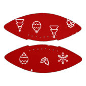 Het kerstpatroon I American Football (Panelen)