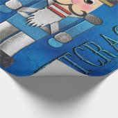 Het kerstrecept voor de Nutcracker Cadeaupapier (Hoek)