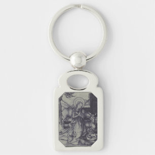 Het Kerststal Stark Ink Art Sleutelhanger