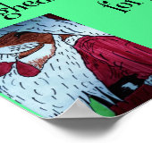 HET KERSTVISITEGEDICHT POSTER (Hoek)