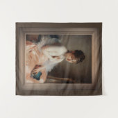 Het Ketting-Pearl van Charles Chaplin Wandkleed (Voorkant (horizontaal))