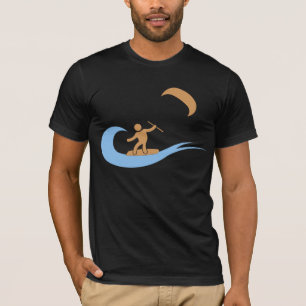 Het keukenpictogram van de golf coole t-shirt