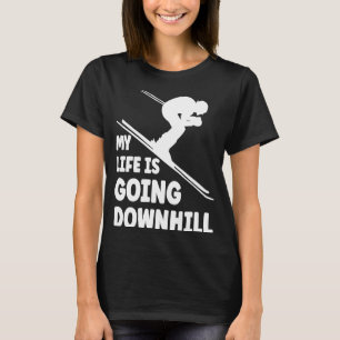 Het kiemen van het leven gaat naar een bergbeker w t-shirt