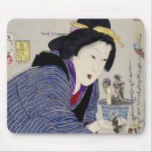 Het kijken alsof ze wil veranderen: Het uiterlijk Muismat (Voorkant)