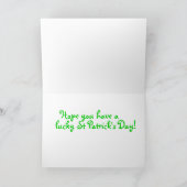 Het kijken over een klaverSt kaart van het Klopje (Binnen)