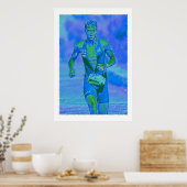 Het kijken Sterk Poster (Keuken)